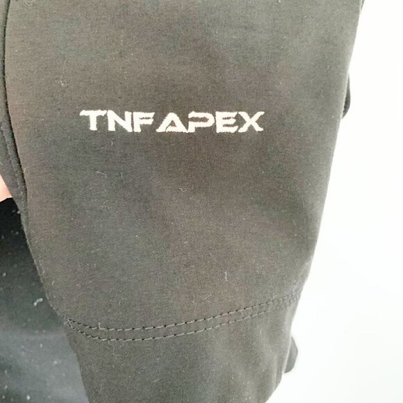 The North Face Apex black long sleeve full zip mock collar medium weight jacket - Picture 3 of 9